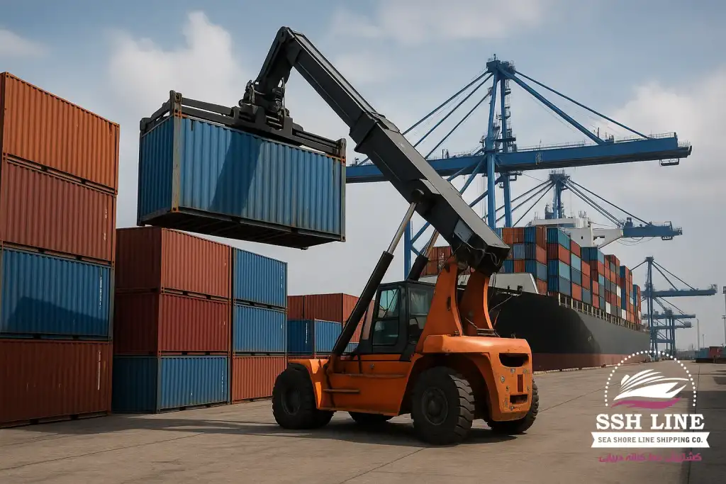 حمل خرده بار از چین