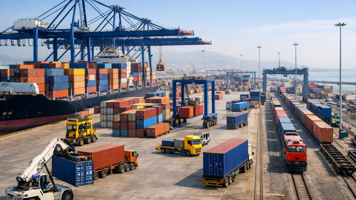 ترمینال کانتینری چیست؟ کریدورها و ترانزیت منطقه‌ای